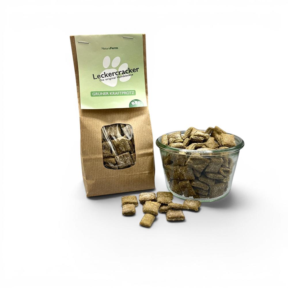 Grüner Kraftprotz - Ergänzungsfuttermittel für Hunde